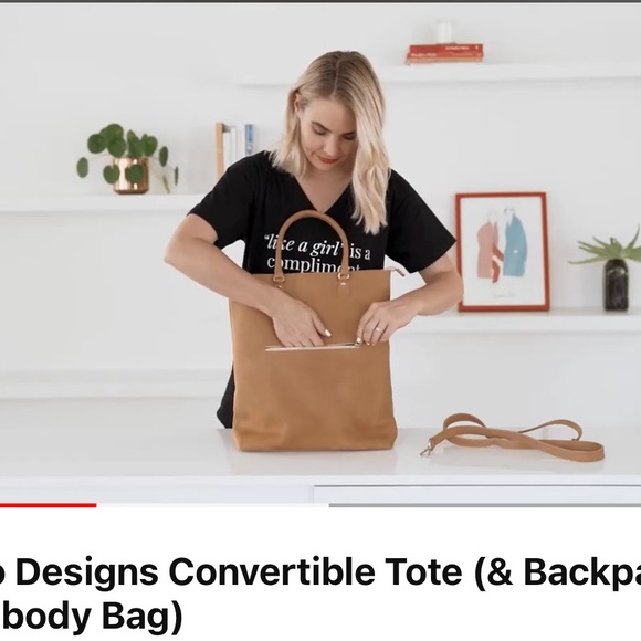 Sseko Convertible Tote in Black - Picture 12 of 13